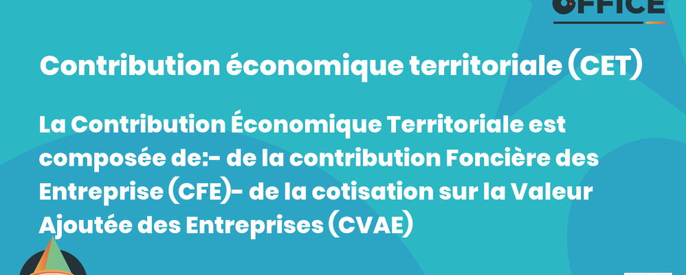 Definition Contribution économique territoriale (CET)